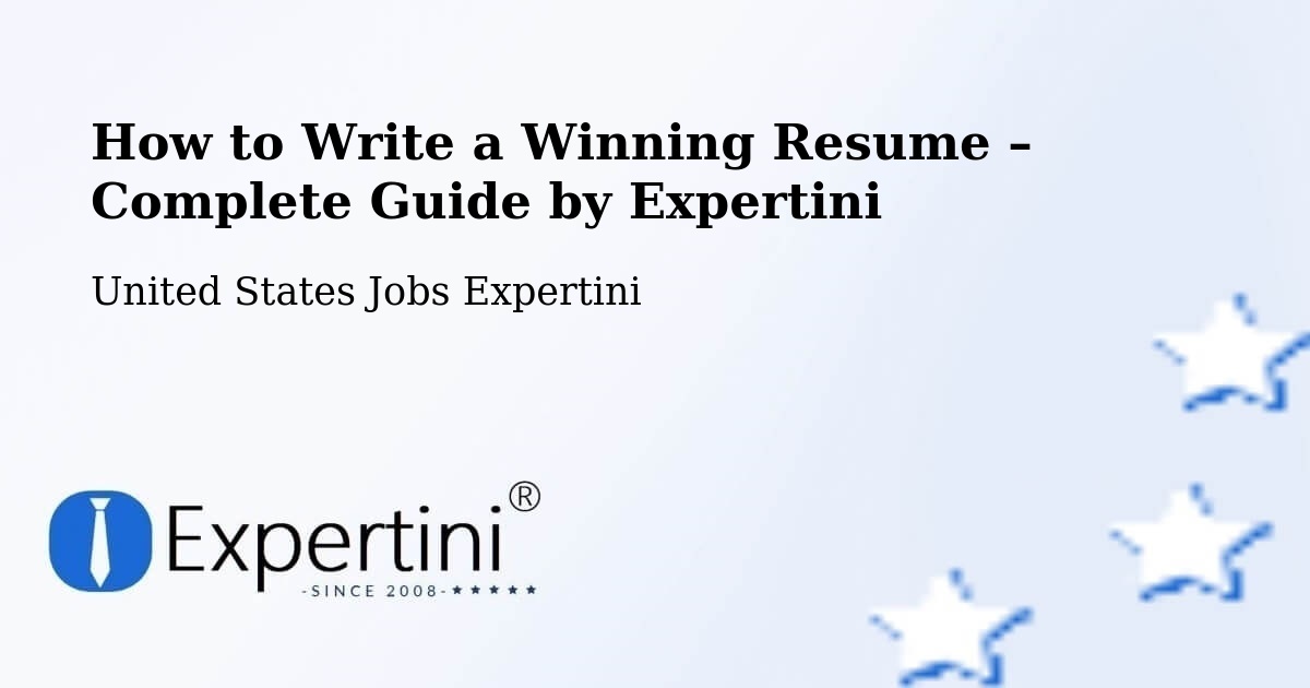 Resume Writing Guide for Job Seekers – Clewiston - Clewiston, United States Jobs Expertini